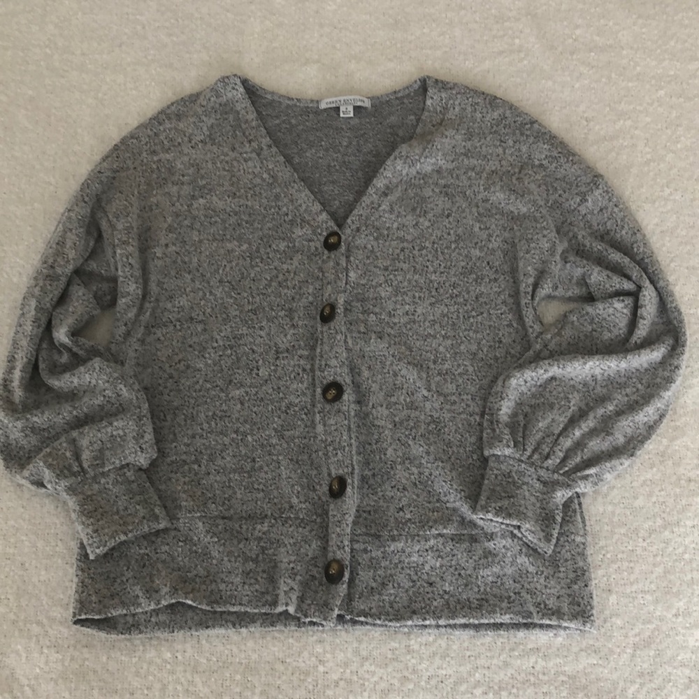 Green Envelope Button down cardigan Size S